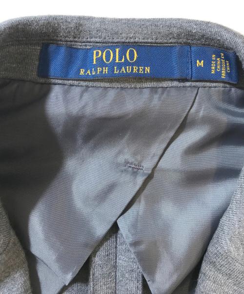 POLO RALPH LAUREN（ポロ・ラルフローレン）POLO RALPH LAUREN (ポロ・ラルフローレン) スウェットブレザー グレー サイズ:Mの古着・服飾アイテム