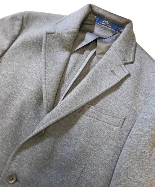 POLO RALPH LAUREN（ポロ・ラルフローレン）POLO RALPH LAUREN (ポロ・ラルフローレン) スウェットブレザー グレー サイズ:Mの古着・服飾アイテム