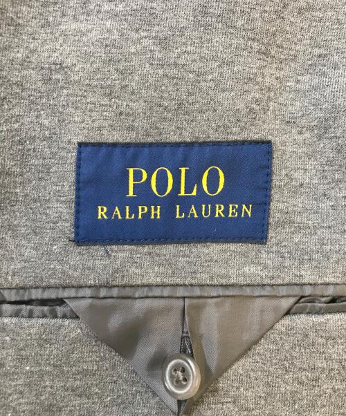 POLO RALPH LAUREN（ポロ・ラルフローレン）POLO RALPH LAUREN (ポロ・ラルフローレン) スウェットブレザー グレー サイズ:Mの古着・服飾アイテム