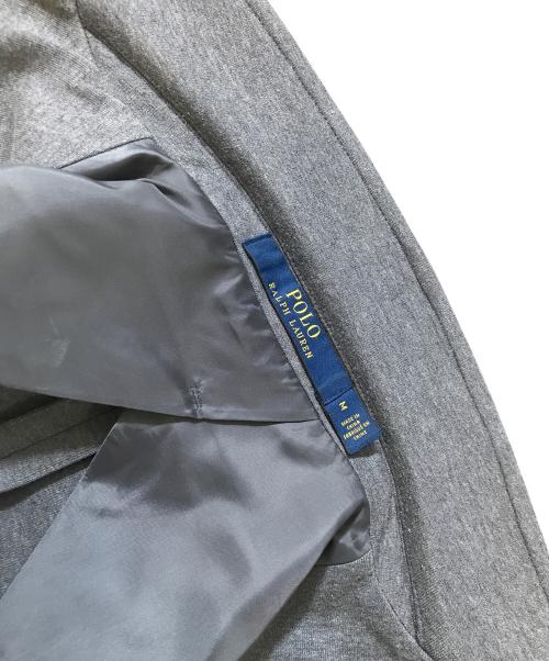 POLO RALPH LAUREN（ポロ・ラルフローレン）POLO RALPH LAUREN (ポロ・ラルフローレン) スウェットブレザー グレー サイズ:Mの古着・服飾アイテム