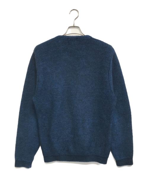 JOCKEY（ジョッキー）JOCKEY (ジョッキー) モヘアニットカーディガン ブルー サイズ:Mの古着・服飾アイテム