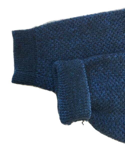 JOCKEY（ジョッキー）JOCKEY (ジョッキー) モヘアニットカーディガン ブルー サイズ:Mの古着・服飾アイテム