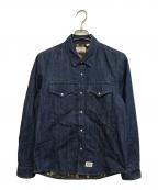 SUPREME×LEVI'Sシュプリーム×リーバイス）の古着「Denim Quilted Shirt」｜インディゴ
