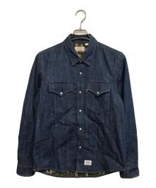 SUPREME×LEVI'S（シュプリーム×リーバイス）の古着「Denim Quilted Shirt」｜インディゴ