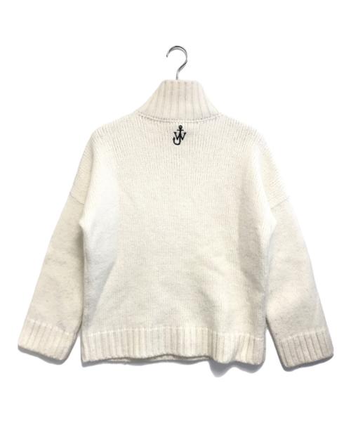 J.W.ANDERSON（ジェイダブリューアンダーソン）J.W.ANDERSON (ジェイダブリューアンダーソン) タートルネックニット アイボリー サイズ:Sの古着・服飾アイテム