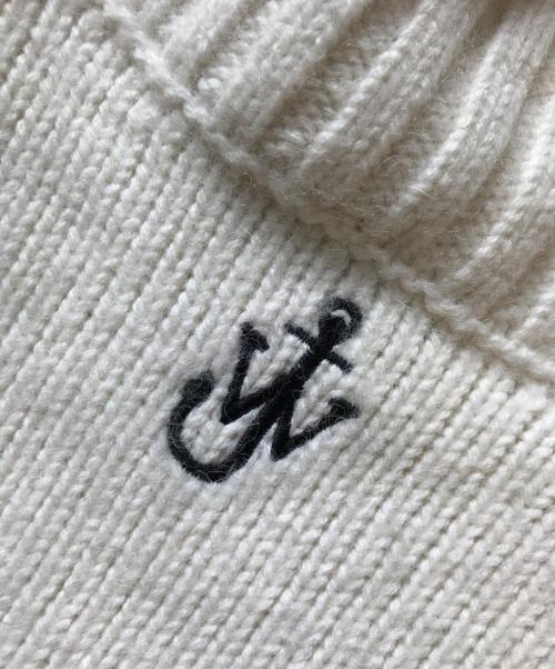 J.W.ANDERSON（ジェイダブリューアンダーソン）J.W.ANDERSON (ジェイダブリューアンダーソン) タートルネックニット アイボリー サイズ:Sの古着・服飾アイテム