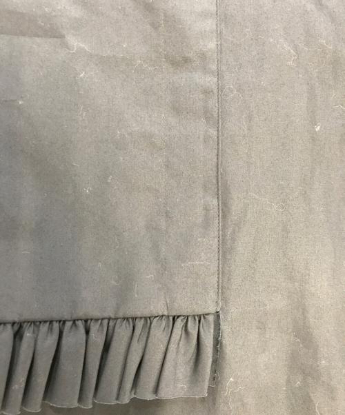 noir kei ninomiya（ノワール ケイ ニノミヤ）noir kei ninomiya (ノワール ケイ ニノミヤ) ラッフルS/S シャツ ブラック サイズ:Sの古着・服飾アイテム