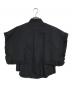 noir kei ninomiya (ノワール ケイ ニノミヤ) ラッフルS/S シャツ ブラック サイズ:S：25000円