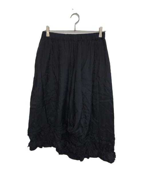 COMME des GARCONS COMME des GARCONS（コムデギャルソン コムデギャルソン）COMME des GARCONS COMME des GARCONS (コムデギャルソン コムデギャルソン) プリーツフリルスカート ブラック サイズ:Ｓの古着・服飾アイテム