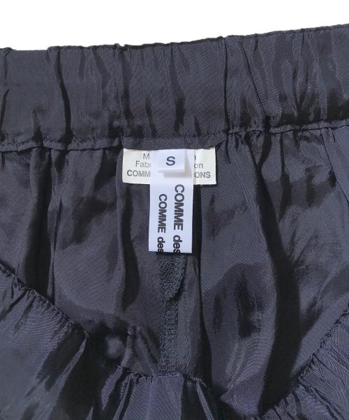 COMME des GARCONS COMME des GARCONS（コムデギャルソン コムデギャルソン）COMME des GARCONS COMME des GARCONS (コムデギャルソン コムデギャルソン) プリーツフリルスカート ブラック サイズ:Ｓの古着・服飾アイテム