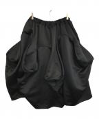 COMME des GARCONS COMME des GARCONSコムデギャルソン コムデギャルソン）の古着「変形バルーンスカート」｜ブラック