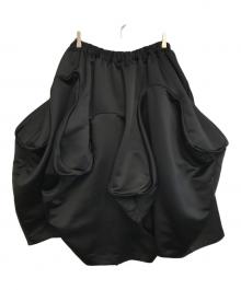 COMME des GARCONS COMME des GARCONS（コムデギャルソン コムデギャルソン）の古着「変形バルーンスカート」｜ブラック