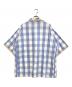 MARNI (マルニ) プルオーバーギンガムチェックシャツ スカイブルー×ホワイト サイズ:40：20000円