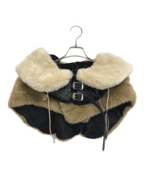 JUNYA WATANABE COMME des GARCONS（(ジュンヤワタナベ コムデギャルソン）JUNYA WATANABE COMME des GARCONS ((ジュンヤワタナベ コムデギャルソン) ミリタリーマフラーショール サイズ:Ｓの古着・服飾アイテム