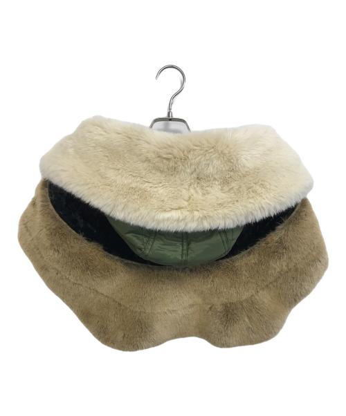JUNYA WATANABE COMME des GARCONS（(ジュンヤワタナベ コムデギャルソン）JUNYA WATANABE COMME des GARCONS ((ジュンヤワタナベ コムデギャルソン) ミリタリーマフラーショール サイズ:Ｓの古着・服飾アイテム