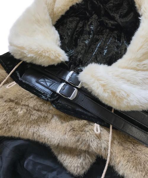 JUNYA WATANABE COMME des GARCONS（(ジュンヤワタナベ コムデギャルソン）JUNYA WATANABE COMME des GARCONS ((ジュンヤワタナベ コムデギャルソン) ミリタリーマフラーショール サイズ:Ｓの古着・服飾アイテム