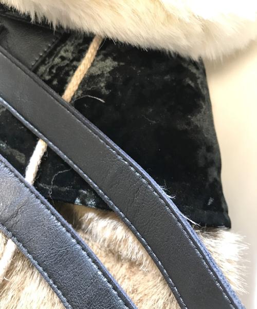 JUNYA WATANABE COMME des GARCONS（(ジュンヤワタナベ コムデギャルソン）JUNYA WATANABE COMME des GARCONS ((ジュンヤワタナベ コムデギャルソン) ミリタリーマフラーショール サイズ:Ｓの古着・服飾アイテム