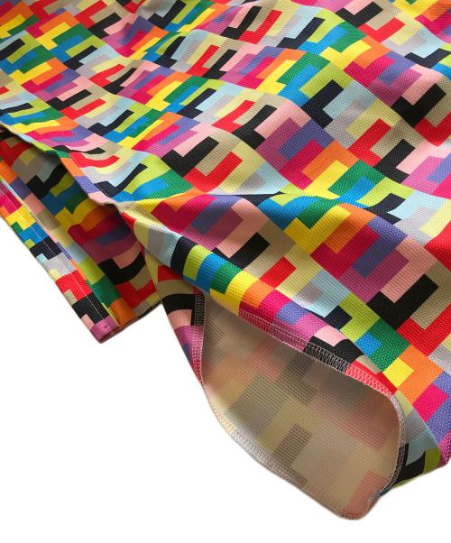 COMME des GARCONS（コムデギャルソン）COMME des GARCONS (コムデギャルソン) 総柄プリントワイドサルエルパンツ マルチカラー サイズ:Sの古着・服飾アイテム