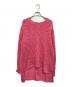 COMME des GARCONS HOMME PLUS（コムデギャルソンオムプリュス）の古着「Slub Knit Sweater」｜ピンク