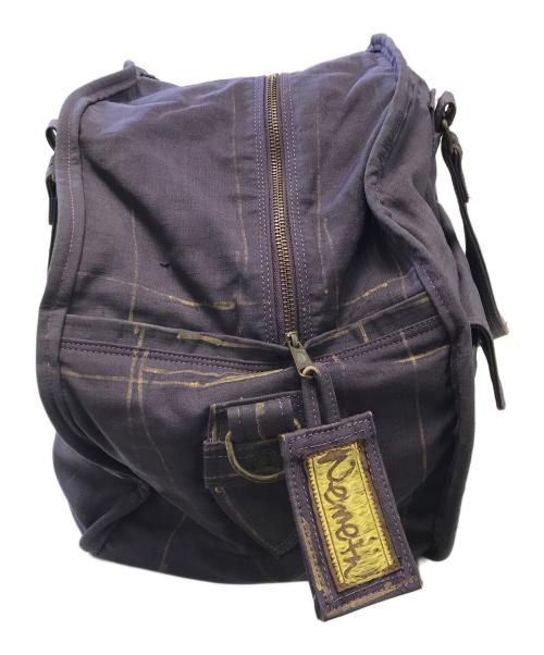 NEMETH（ネメス）NEMETH (ネメス) ラウンドバッグ パープルの古着・服飾アイテム