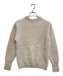 ANDERSEN-ANDERSEN（アンデルセン アンデルセン）の古着「リブニット」｜アイボリー