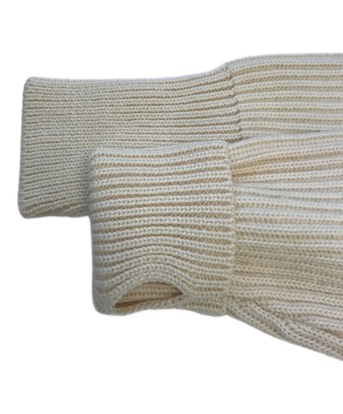 ANDERSEN-ANDERSEN（アンデルセン アンデルセン）ANDERSEN-ANDERSEN (アンデルセン アンデルセン) リブニット アイボリー サイズ:XSの古着・服飾アイテム