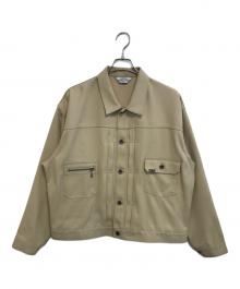 DAIRIKU（ダイリク）の古着「2pkt Polyester Jacket」｜ブラウン