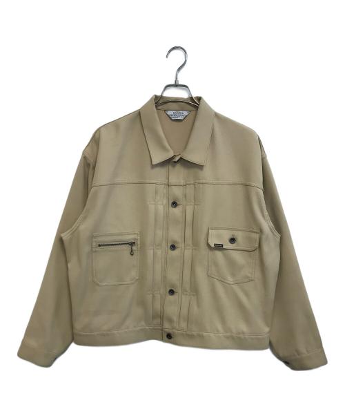 DAIRIKU（ダイリク）DAIRIKU (ダイリク) 2pkt Polyester Jacket ブラウン サイズ:Mの古着・服飾アイテム