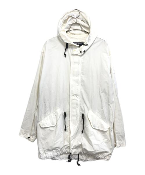 POLO SPORT（ポロスポーツ）POLO SPORT (ポロスポーツ) ナイロンモッズコート ホワイト サイズ:Lの古着・服飾アイテム
