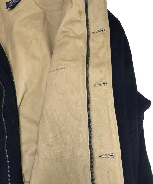 POLO RALPH LAUREN（ポロ・ラルフローレン）POLO RALPH LAUREN (ポロ・ラルフローレン) ブラックウォッチタータンフリースジャケット ネイビー×グリーン サイズ:XLの古着・服飾アイテム