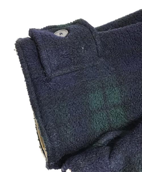POLO RALPH LAUREN（ポロ・ラルフローレン）POLO RALPH LAUREN (ポロ・ラルフローレン) ブラックウォッチタータンフリースジャケット ネイビー×グリーン サイズ:XLの古着・服飾アイテム