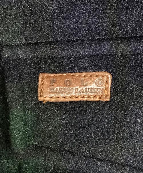 POLO RALPH LAUREN（ポロ・ラルフローレン）POLO RALPH LAUREN (ポロ・ラルフローレン) ブラックウォッチタータンフリースジャケット ネイビー×グリーン サイズ:XLの古着・服飾アイテム