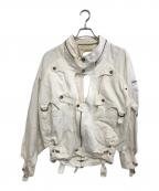 PROTO TYPEプロトタイプ）の古着「ギミックボンバージャケット」｜ホワイト