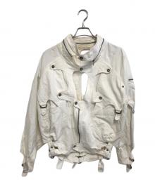 PROTO TYPE（プロトタイプ）の古着「ギミックボンバージャケット」｜ホワイト