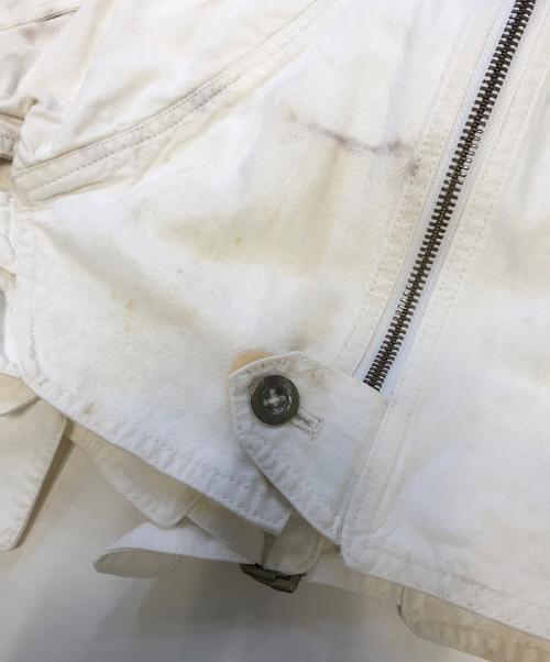 PROTO TYPE（プロトタイプ）PROTO TYPE (プロトタイプ) ギミックボンバージャケット ホワイト サイズ:表記なしの古着・服飾アイテム