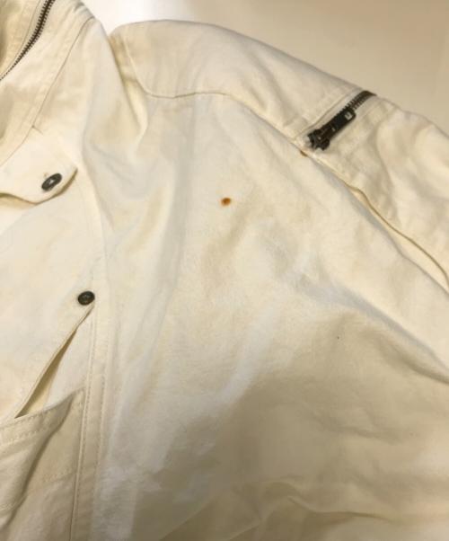 PROTO TYPE（プロトタイプ）PROTO TYPE (プロトタイプ) ギミックボンバージャケット ホワイト サイズ:表記なしの古着・服飾アイテム