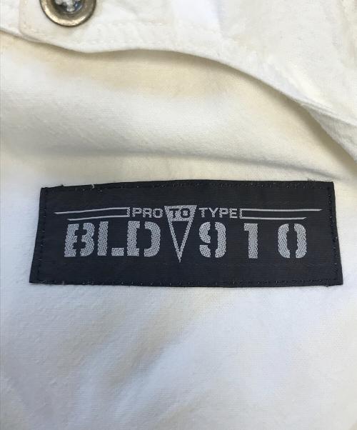 PROTO TYPE（プロトタイプ）PROTO TYPE (プロトタイプ) ギミックボンバージャケット ホワイト サイズ:表記なしの古着・服飾アイテム