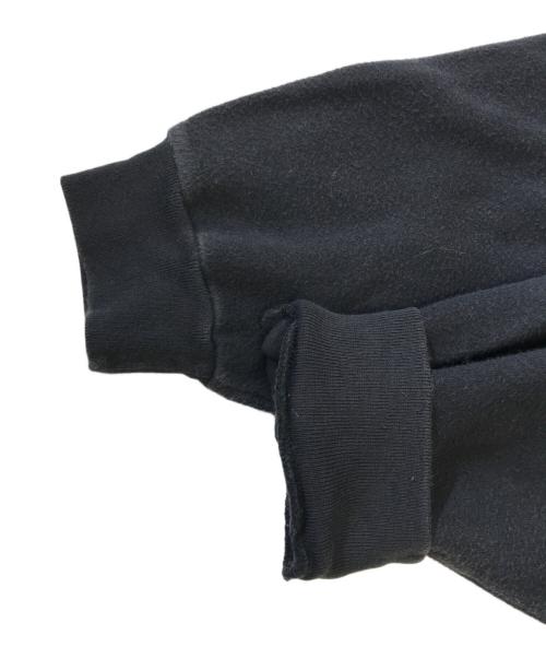 VERSACE（ヴェルサーチェ）VERSACE (ヴェルサーチェ) ハーフジップスウェット ブラック サイズ:Mの古着・服飾アイテム