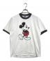 キャラクターTシャツ（キャラクターTシャツ）の古着「80s DISNEY(ディズニー) キャラクターTシャツ」｜ホワイト×グレー