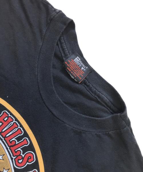 モーターサイクルTシャツ（モーターサイクルTシャツ）モーターサイクルTシャツ (モーターサイクルTシャツ) 90s HARLEY-DAVIDSON(ハーレーダビッドソン) モーターサイクルTシャツ ブラック サイズ:XXLの古着・服飾アイテム