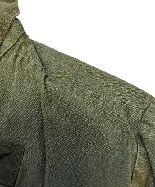 VINTAGE MILITARY（ヴィンテージ ミリタリー）VINTAGE MILITARY (ヴィンテージ ミリタリー) US ARMY ジャングルファティーグジャケット オリーブ サイズ:S-Lの古着・服飾アイテム