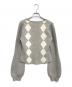 ANDMARY (アンドマリー) Argyle ribbon knit set up グレー サイズ:Free：15000円