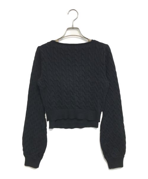 ANDMARY（アンドマリー）ANDMARY (アンドマリー) Emma ribbon set up ブラック サイズ:Freeの古着・服飾アイテム