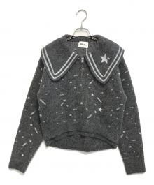 Bibiy.（ビビィ）の古着「STAR KNIT」｜グレー