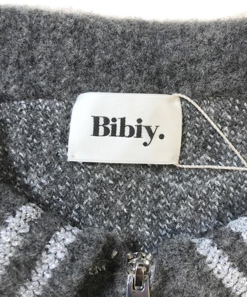 Bibiy.（ビビィ）Bibiy. (ビビィ) STAR KNIT グレー サイズ:Free 未使用品の古着・服飾アイテム