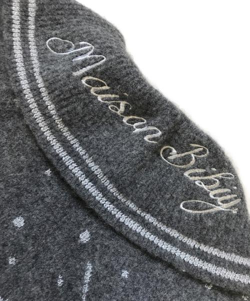 Bibiy.（ビビィ）Bibiy. (ビビィ) STAR KNIT グレー サイズ:Free 未使用品の古着・服飾アイテム