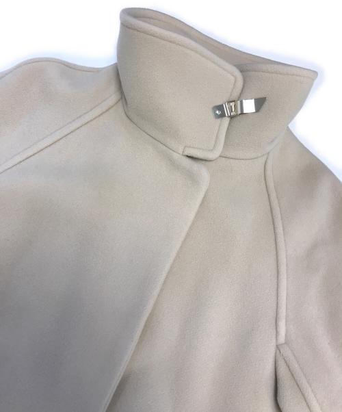CELFORD（セルフォード）CELFORD (セルフォード) Aラインスタンドカラーコート アイボリー サイズ:36の古着・服飾アイテム
