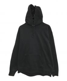 SUPREME（シュプリーム）の古着「Embossed Logo Hooded Sweatshirt」｜ブラック