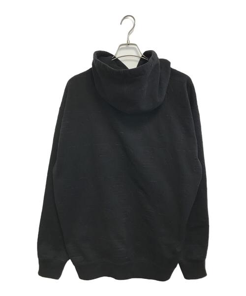 SUPREME（シュプリーム）SUPREME (シュプリーム) Embossed Logo Hooded Sweatshirt ブラック サイズ:XLの古着・服飾アイテム