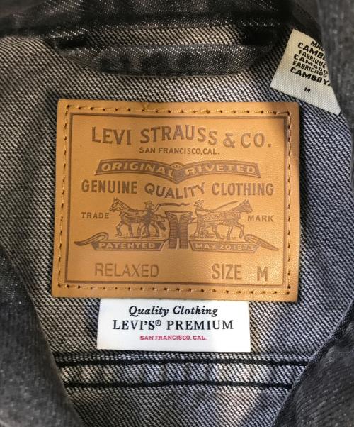 LEVI'S PReMIUM（リーバイス プレミアム）LEVI'S PReMIUM (リーバイス プレミアム) TYPEⅠトラッカージャケット ブラック サイズ:Mの古着・服飾アイテム